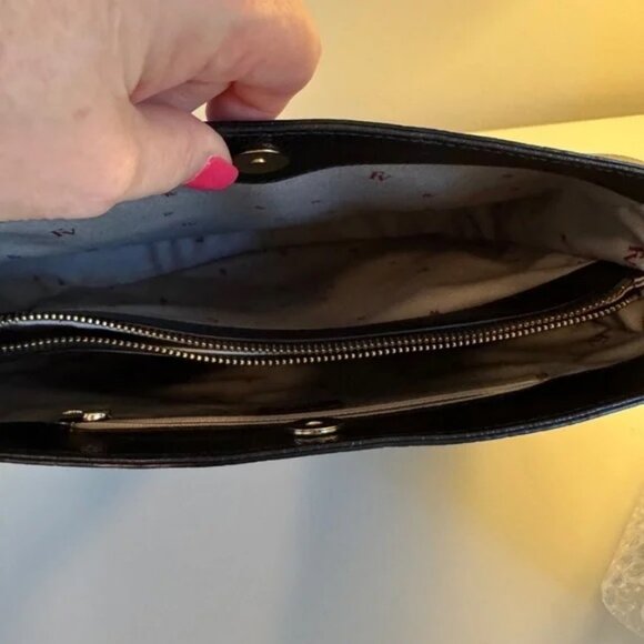 Frances Valentine Ellen Boarskin Hobo Black: Elegant & RARE - Picture 10 of 11